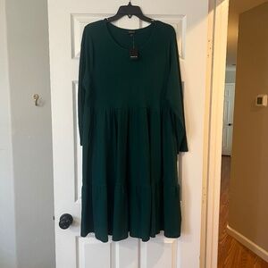 Brand New At The Knee tiered Skater dress